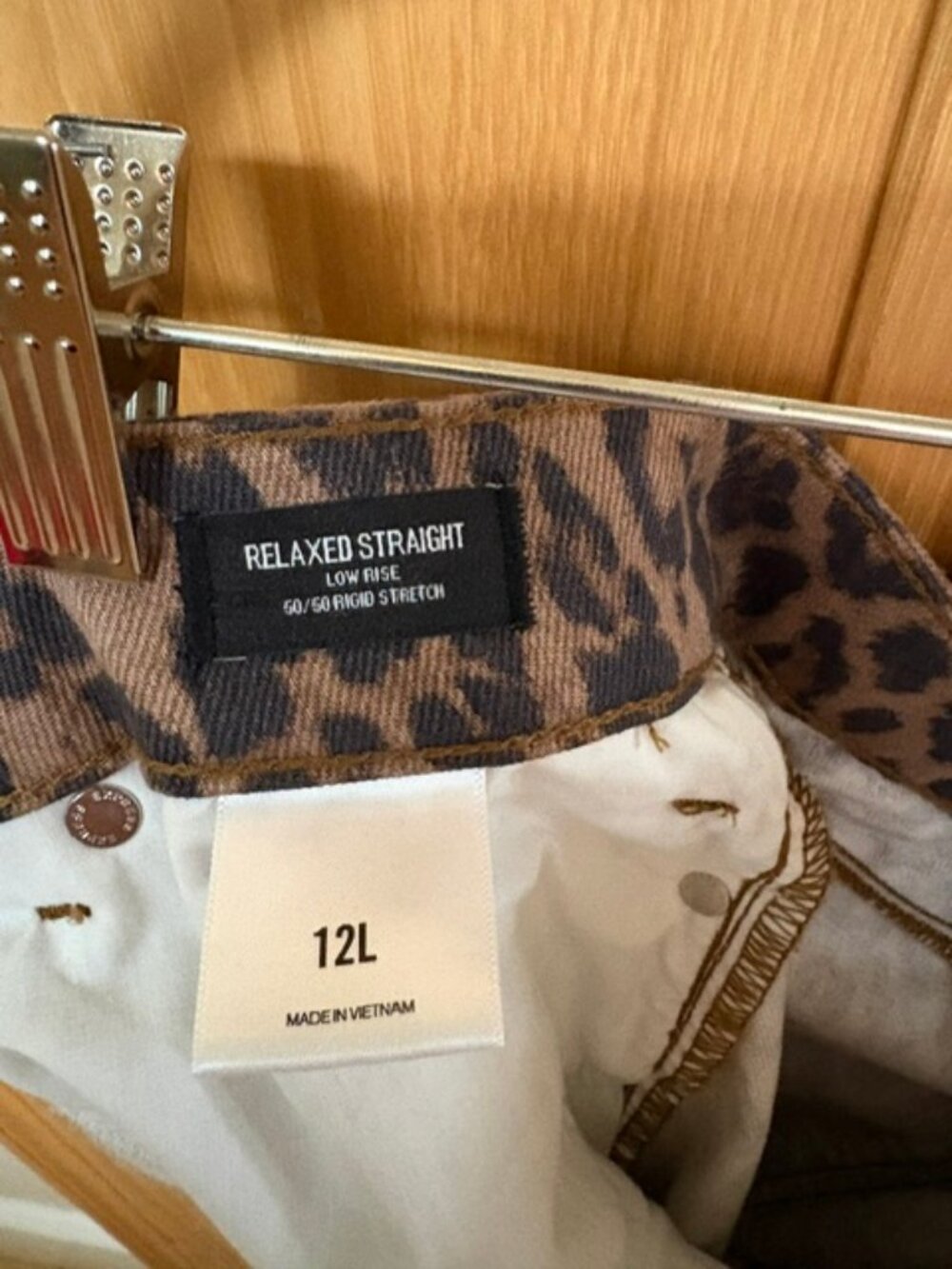 Express Leopard Jeans - Picture 5 of 5
